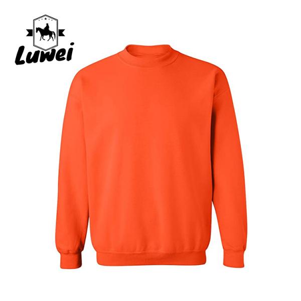 Sports Heavy Cotton Mens Fleece 300g 100%Cotton Felpe Con Cappuccio Pullover Crewneck Sweatshirt Slim Fit Hoodies