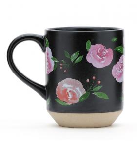 China 12OZ Coffee Mug Stoneware To Go Best Ceramic Mugs Gift Set Mugs Sublimation For Mother on sale