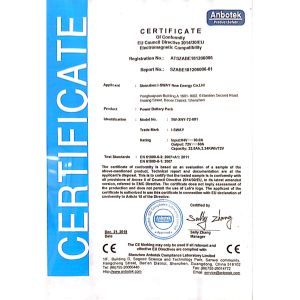 Shenzhen Zhengtang Technology Co. Certifications