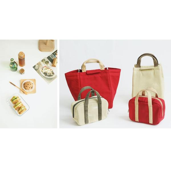Hot selling portable canvas insulated bag reusable cooler bag waterproof lunch bag tote kids cooler for food delivery
