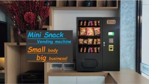 China 1 Meter Mini Vending Machine For Mobile Accessories Black Color Small Snack Vending Machine on sale
