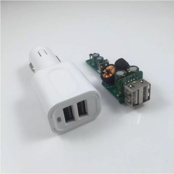 Double QC3.0 fast charging vehicle charging 5V3A 9V2A 12V1.5A dual USB vehicle charging