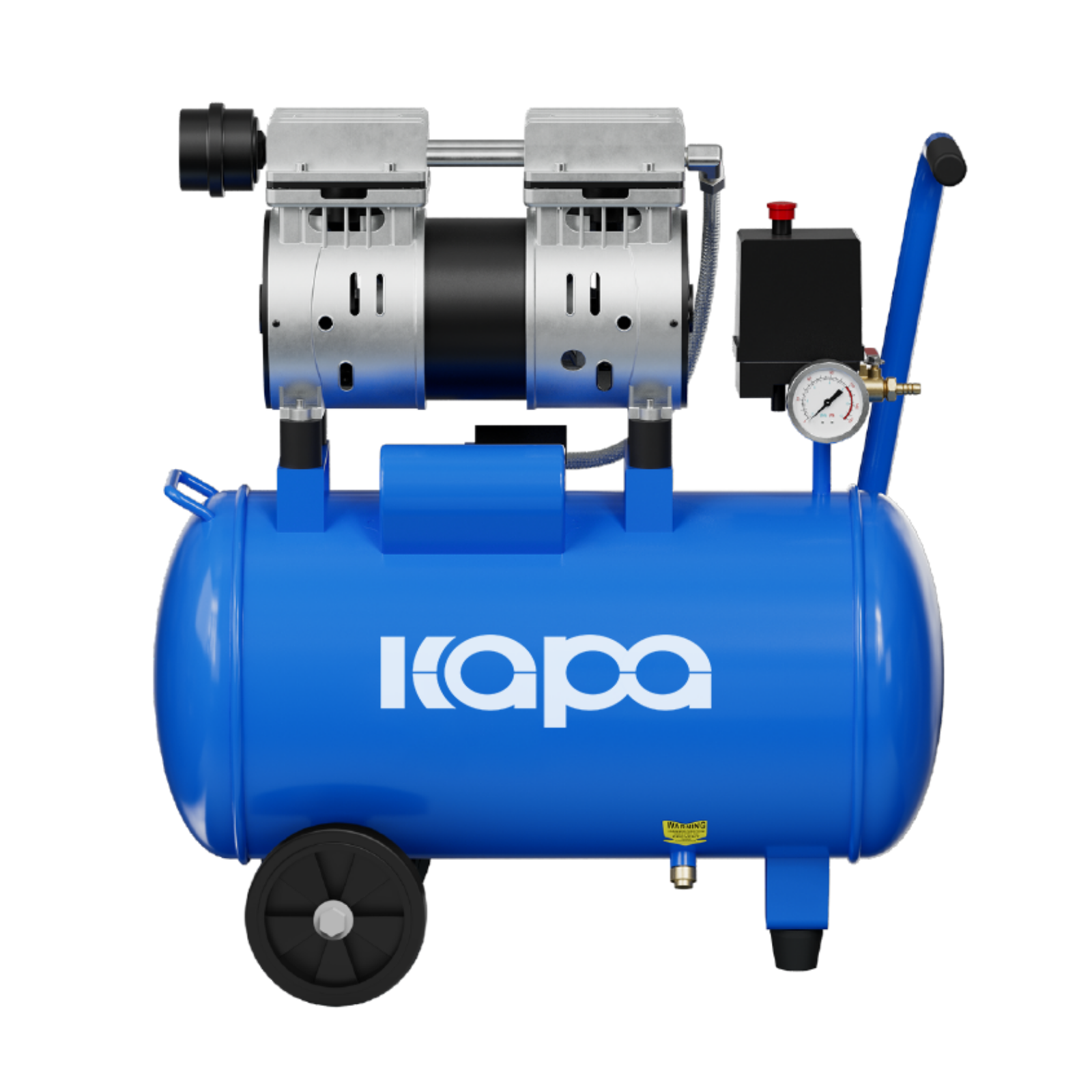 China Low Price Cheap 220V 50Hz Portable Piston Air Compressor 8Bar 24L Oilless Silent Air Compressor Oil Free on sale