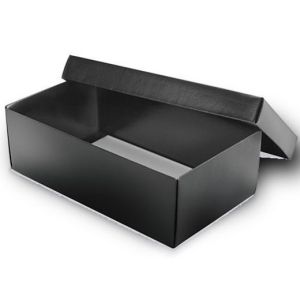 Luxury Shoe Packing Corrugated Paper Box , Customized Printed Foldable Paper Box