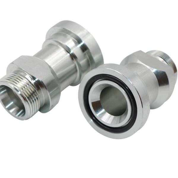 Metric Standard Reusable Carbon Steel and Stainless Hydraulic Hose Transition