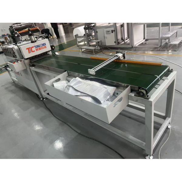 350mm HEPA Filter Corrugating Machine Used For Aluminum Foil Forming