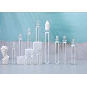 ODM Transparent PET Dropper E Liquid Bottle 4ml 5ml 10ml