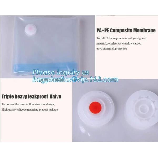 Eco-Friendly zipper industrial vacuum storage bag, zipper vacuum cleaner filter bag, zipper silicone vacuum bag, bagplas