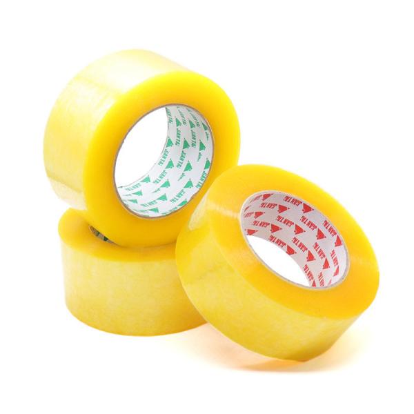 Quality 30m-1000m Scotched Waterproof Tape Bopp Box Packaging Tape Non-Toxic And Tasteless Sealing Opp Packing Tape for sale