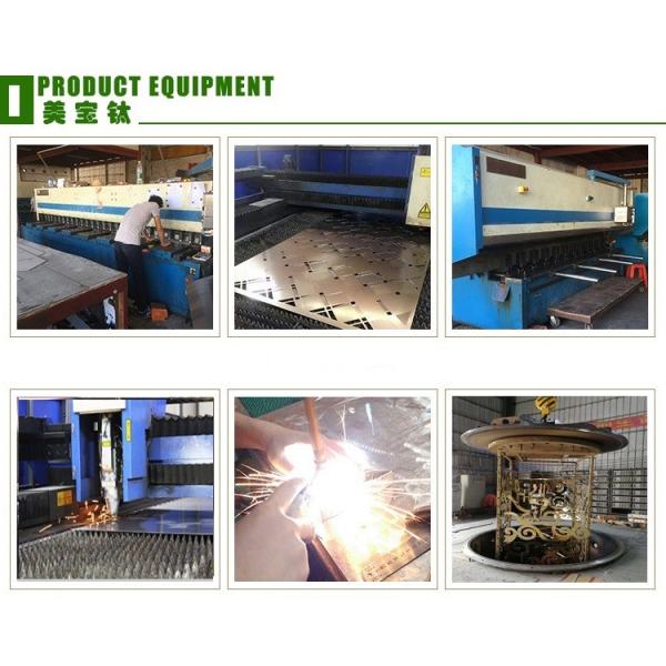 201 304 Stainless Steel Room Checkered Shape Divider Hotel Decoration