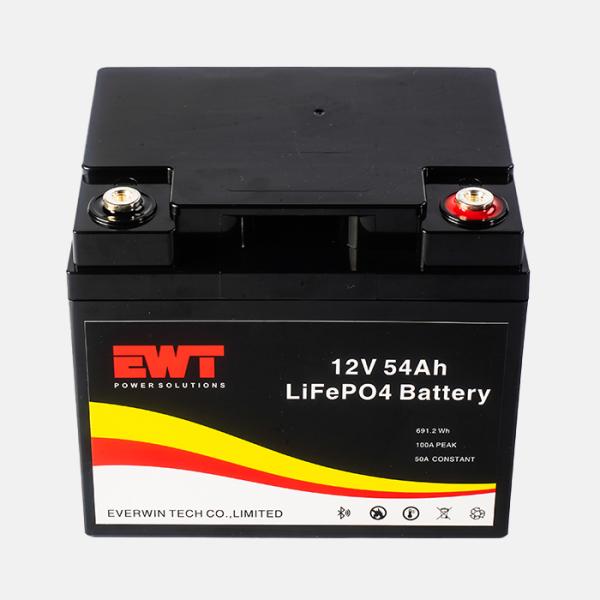 LiFePO4 Lithium Battery 12.8V 54Ah Lithium Iron Phosphate Battery Pack SLA replacement lfp battery