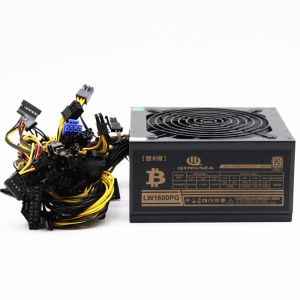ATX PSU 1600W 90 Gold Multipath Power Supply 12v  24pin connector