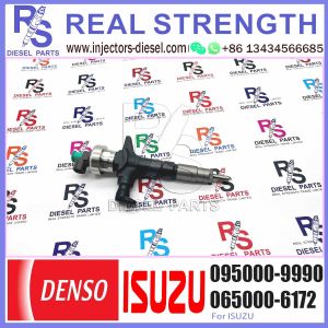 China New diesel fuel injector truck engine spare parts 095000-9990 for ISUZU 4JJ1 injector diesel wholesale