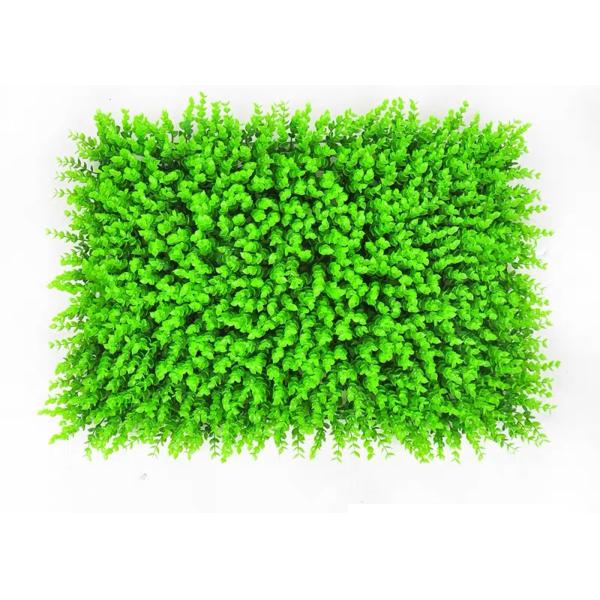 Artificial Grass Strong Firmness Simulated Green Color