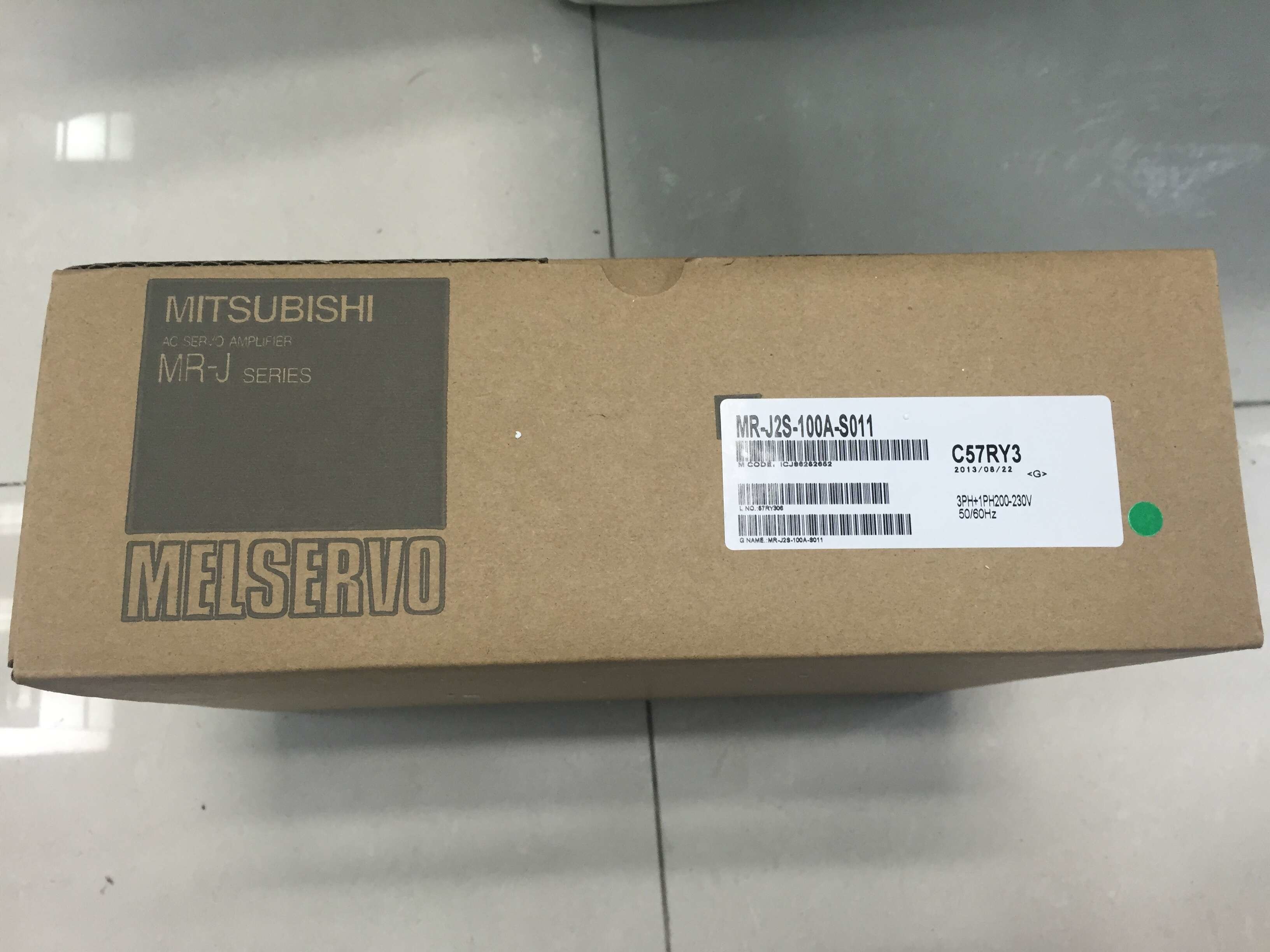China MITSUBISHI 1KW AC Servo Amplifier MR-J2S-100A-S01 3-Phase Motor Drive NEW in stock on sale