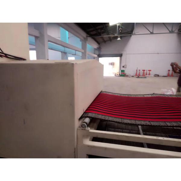 Red Color PVC Plastic Car Mat Making Machine Siemens Motor High Durability