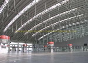 China Waterproof Project Houses Steel Roof Trusses , Prefab Roof Trusses wholesale