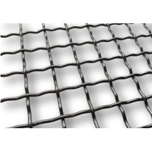 China Single Intermediate Double Intermediate Crimped Wire Mesh With Rectangular Holes wholesale