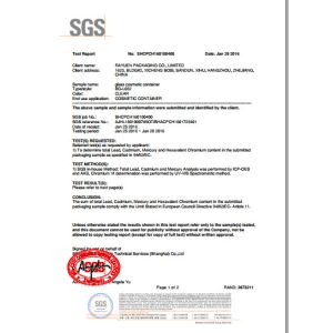 Hangzhou Rayuen Packaging Co.,Limited Certifications