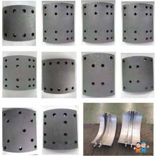 Factory Wholesale Spare Parts Brake lining for Trailer Axles Truck Rear Axles