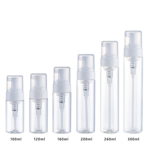 PET Foam Pump Bottle 250ml 200ml With 42mm Foam Pump Empty