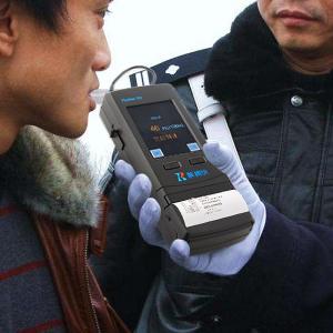 China High Sensitivity Alcohol Breathing Analyzer Machine With Embedded Printer wholesale