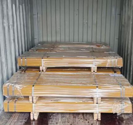 Crafted Yellow Motor Grader Blade Cutting Edge/Blade for Grader Heat Treatment