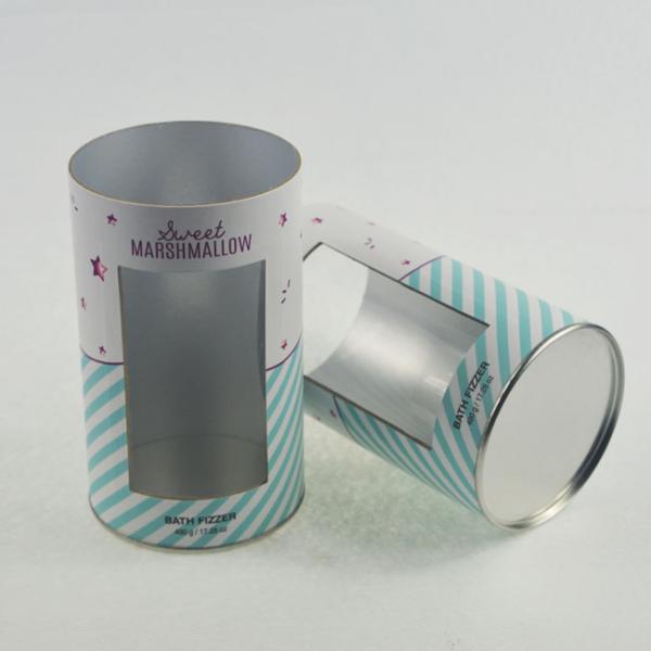 OEM Airtight Printed Tube Packaging WIth PVC Window