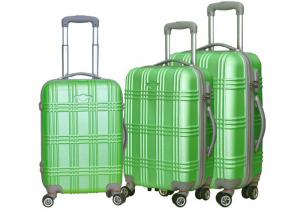 China Carry On Trolley Luggage Set 4 Wheels , ABS Business Travel Luggage Set on sale