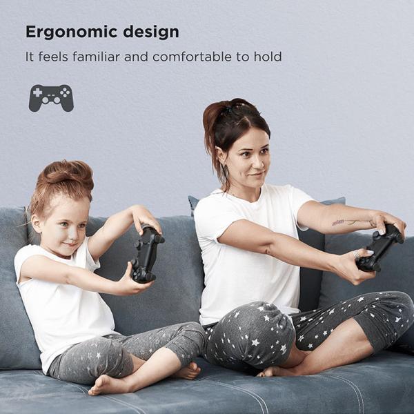 PS4 PS5 Wireless Bluetooth Controller Shock Joystick Game Pad With Speaker