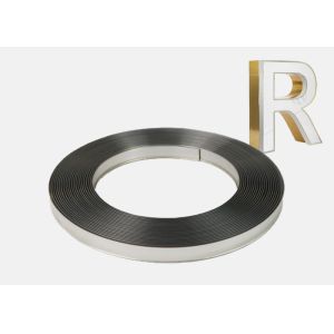 Buy cheap Frontlit 3M Vinyl Trim Cap Channel Letter 3d Led 1 Inch Street Illuminated Sign from wholesalers