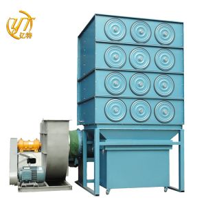 China Clean Air Industrial Cartridge Welding Fume Extractor Dust Collector 3136*2159*2159mm on sale