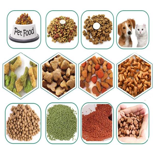 Stainless Steel 1-6Ton/H Pet Dog Food Manufacturing Plants