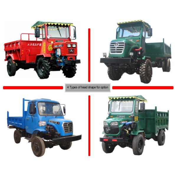 4t Payload Mini Articulated Dump Truck 25HP FWD/RWD/4WD Simple Structure