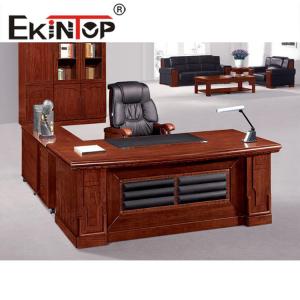 China Modern Boss Manager Small Office Wooden Desk Large Shift President Table wholesale