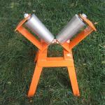 Galvanized Triple Cable Pulling Rollers with Anti-Static and Oxygenation