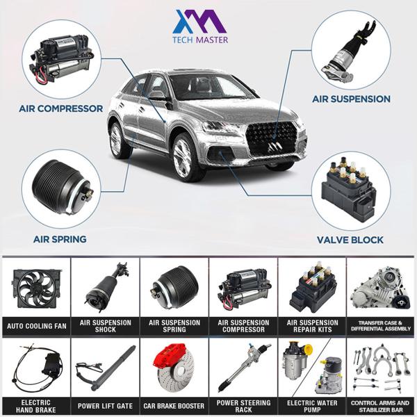 Vehicle Audi A8 D3 Quattro S8 2002-2010 Air Compressor With ISO Certification 4E0616007 4154031160 4E0616005F