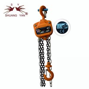 China High Efficiency Manual Chain Block Portable Lifting Device Minimum Maintenance wholesale