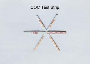 China Drug Test kits COC  Rapid test strip, 4mm strip  detecting Cocaine in urine, Quickly, Gold colloidal method on sale