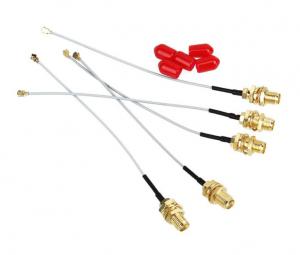 China IPEX U.FL Male To SMA Female Radio Frequency Connector Coaxial Jumper Pigtail Cable wholesale