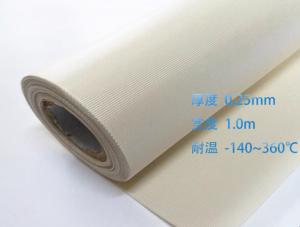 China Industrial Grade PTFE Coated Glass Fabric For High Temperature on sale