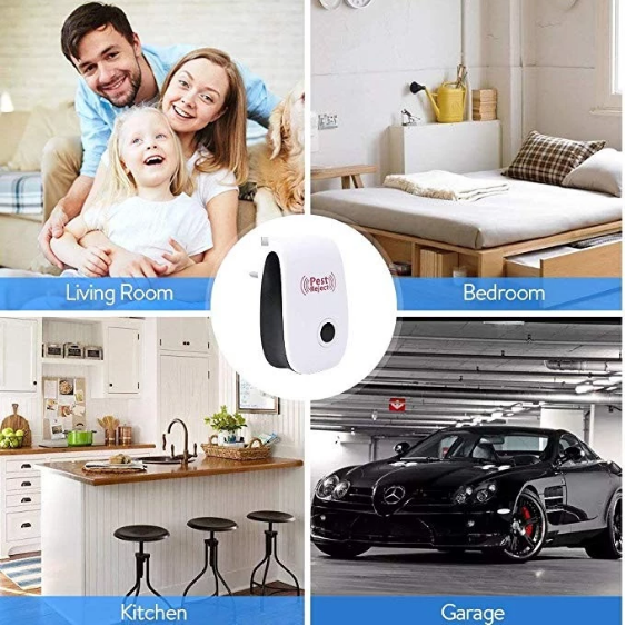 Pest Reject Repeller Ultrasonic Insect Repellent Mouse Repellent Insect Cockroach