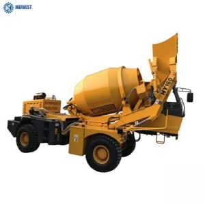 China 60kW 5.5ton Harvest HY160 Small 1.6m3 Self Loading Cement Mixer wholesale