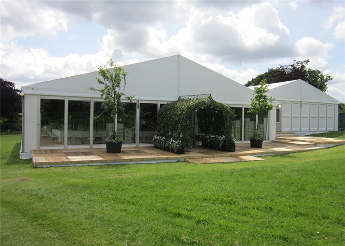 Widely Application ClearSpan Structure Glass Wall Event Party Exhibition Tent