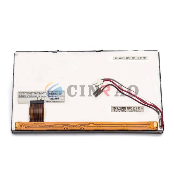 7.0" TFD70W80 TFT LCD Screen / TFT LCD Display Module High Resolution