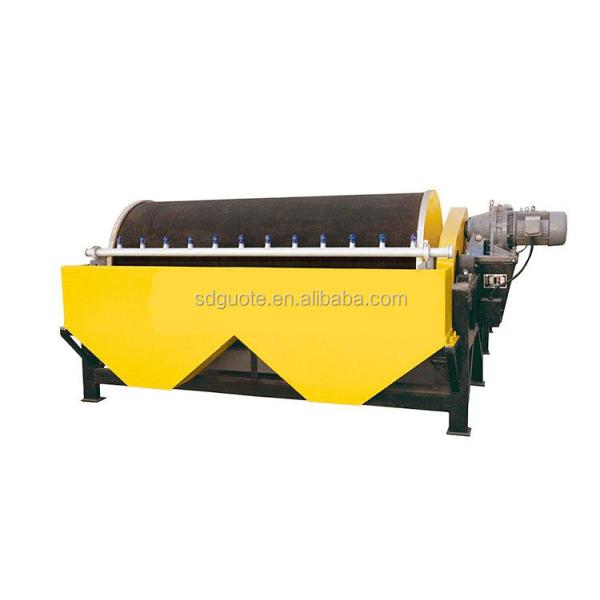 2350 KG Small Wet Drum Permanent Type Magnetic Separator for Hematite Magnet Steel Sheet