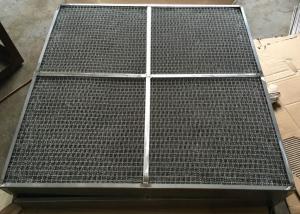 China 1000mm * 1000mm Air Inlet Filter Mesh Pad With Screen Grids And Plate Edge on sale