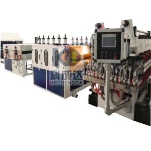 China Saving Energy PC Hollow Sun Board Making Machine Plastic Board Extrusion Line wholesale