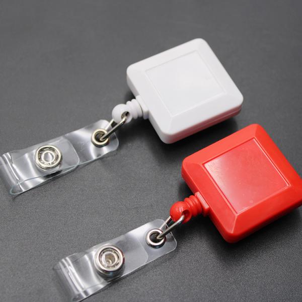 Deyi Custom Square Shape Badge Reel