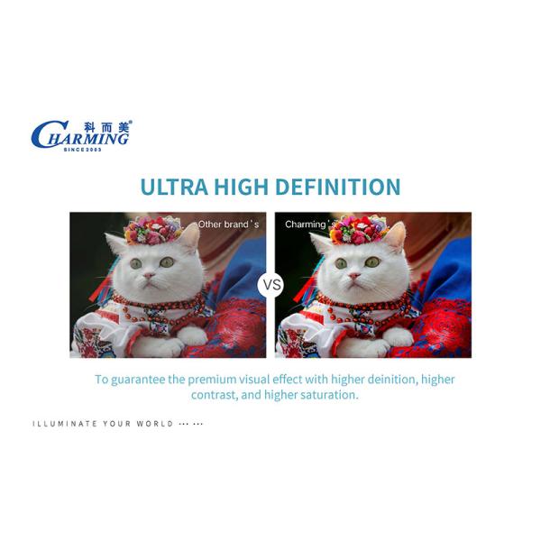 Durable IP42 Fine Pixel Pitch LED Display Screen For Meeting Room